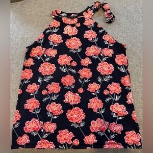 Banana Republic Floral Halter Top Size S